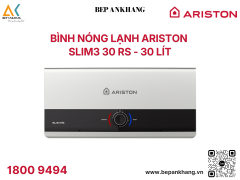 Bình nóng lạnh Ariston SLIM3 30 RS - 30 Lít